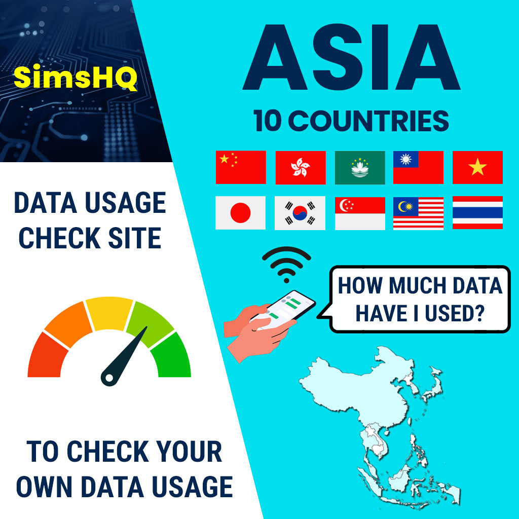 Asia 10 Countries eSIM