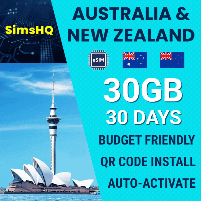 Australia & New Zealand eSIM
