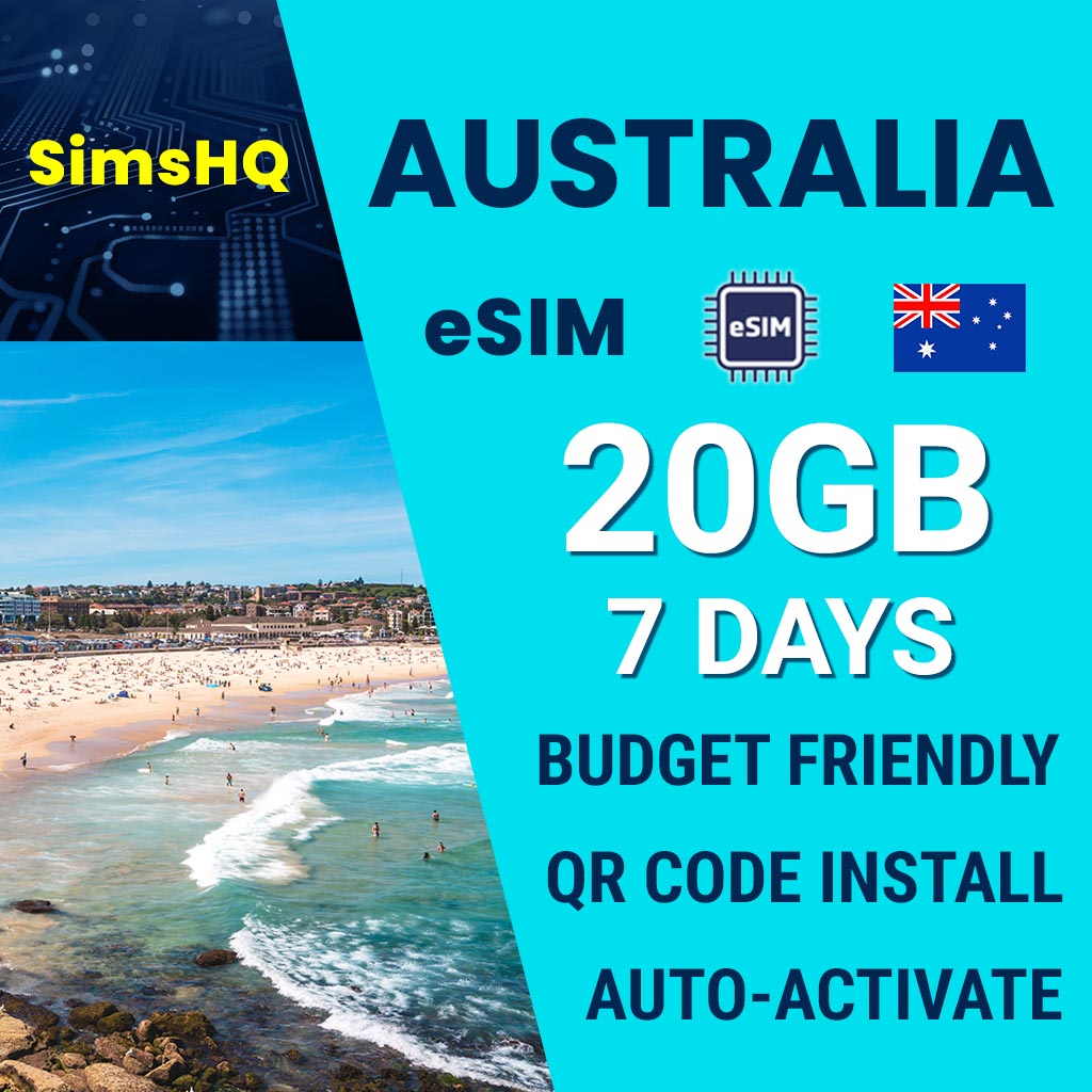 Australia eSIM 7 Days 20GB