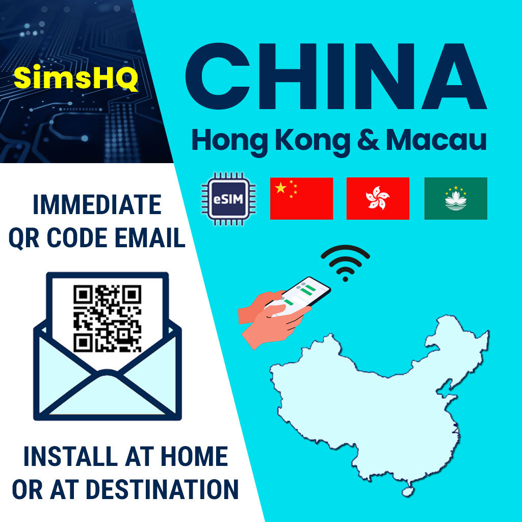 China, Hong Kong & Macau eSIM
