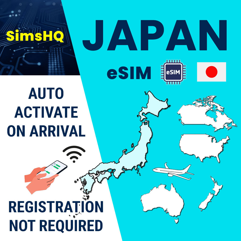 Japan eSIM | 5G Unlimited