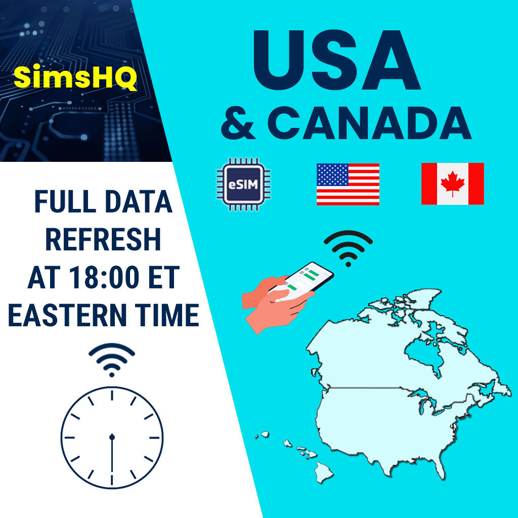 USA Canada eSIM | Daily