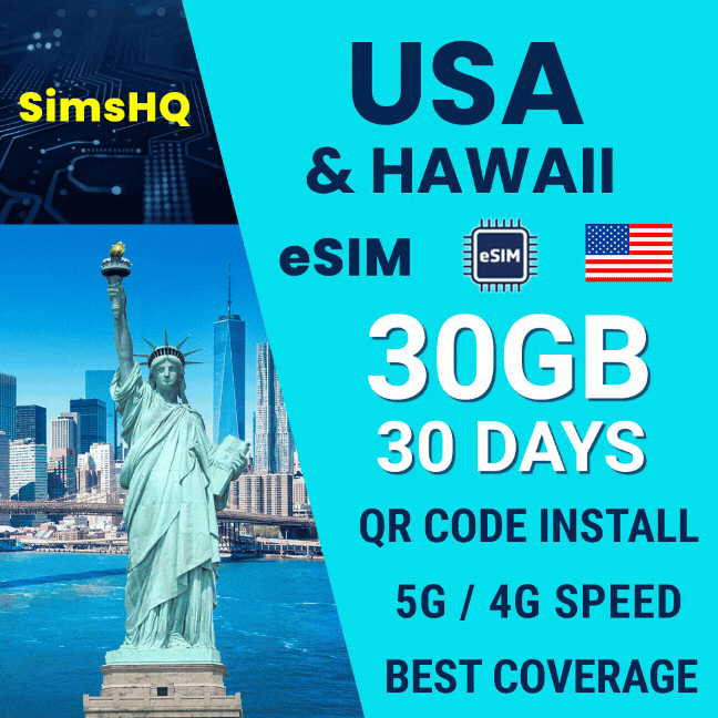 USA Hawaii eSIM